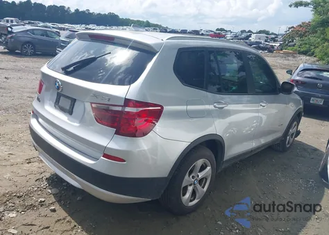 2011 BMW X3 xDrive28I из США, поврежденный, VIN 5UXWX5C51BL715184